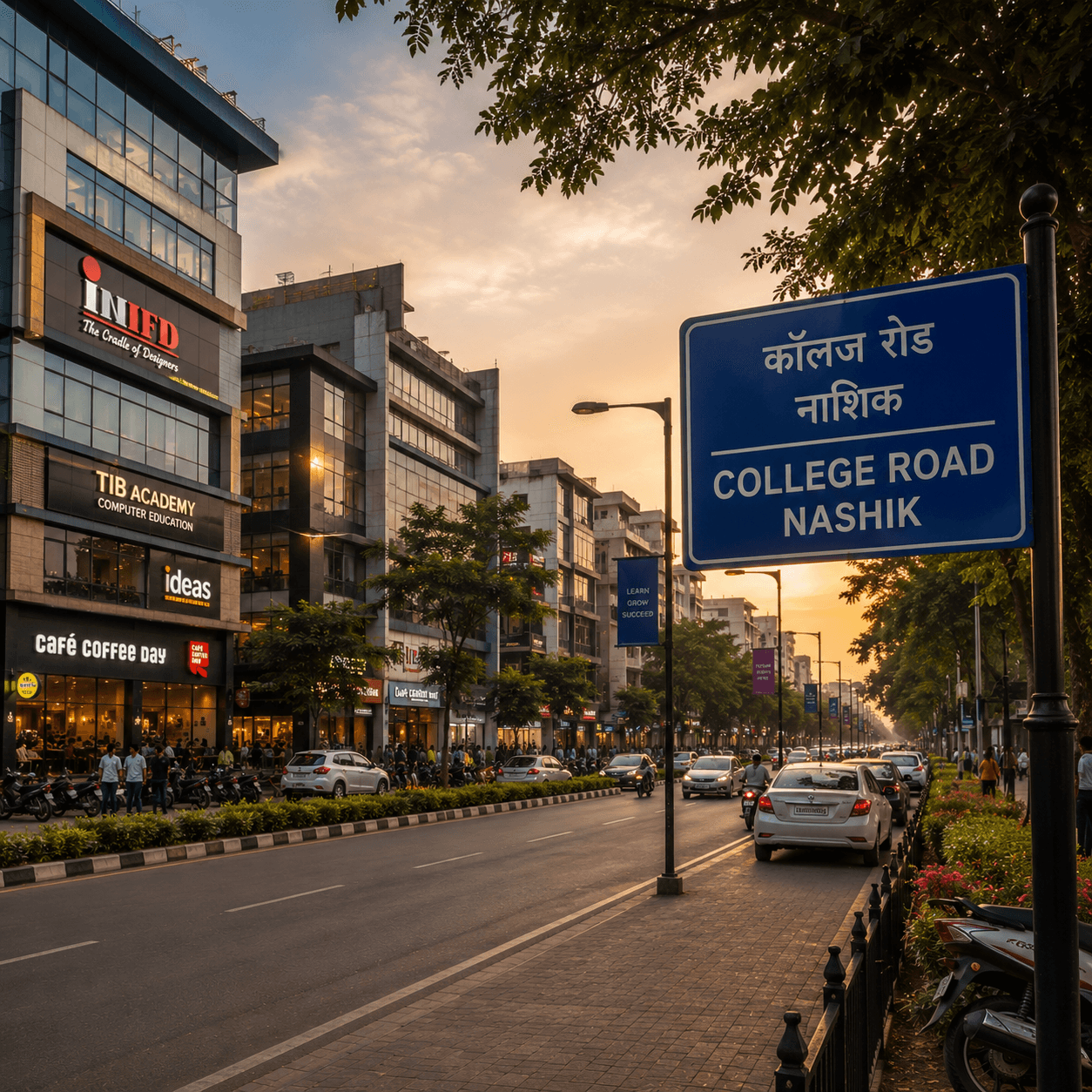 College Road digital advertising
